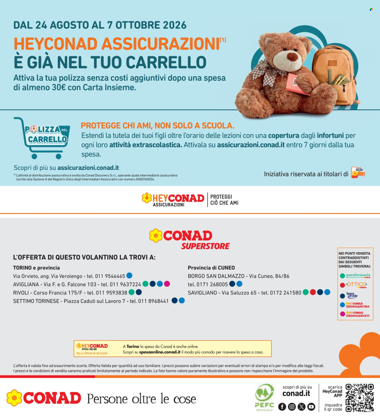 Volantino Conad - 27/8/2026 - 9/9/2026. Pagina 32