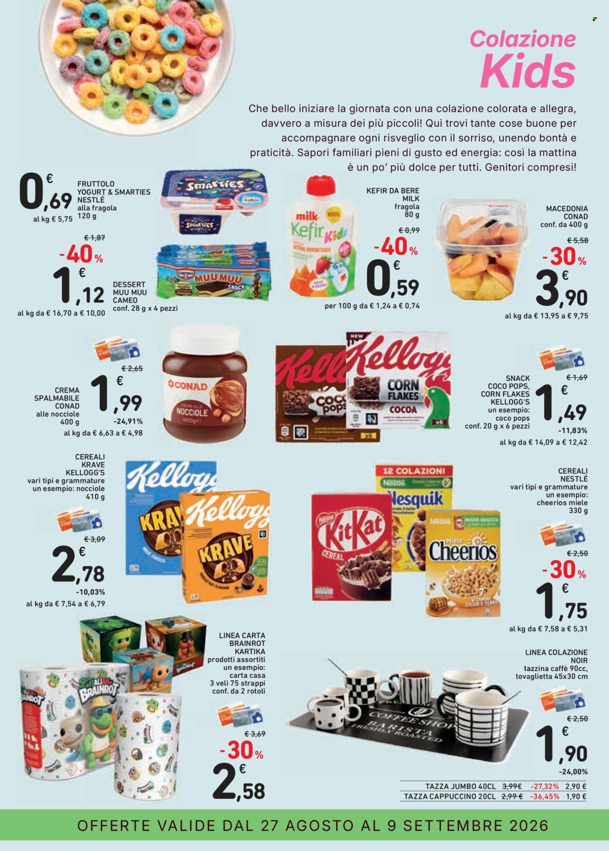 Volantino Conad - 27/8/2026 - 9/9/2026. Pagina 7