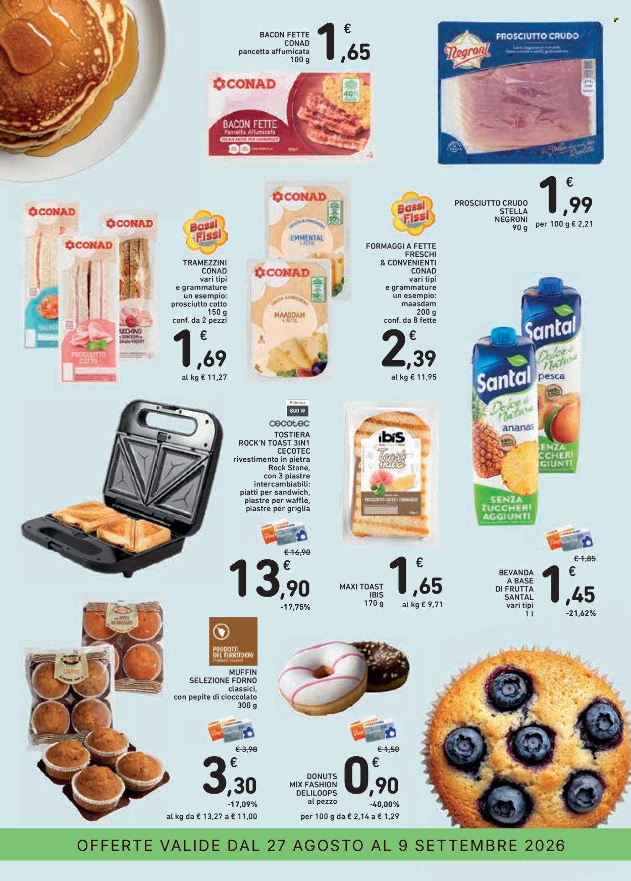 Volantino Conad - 27/8/2026 - 9/9/2026. Pagina 19