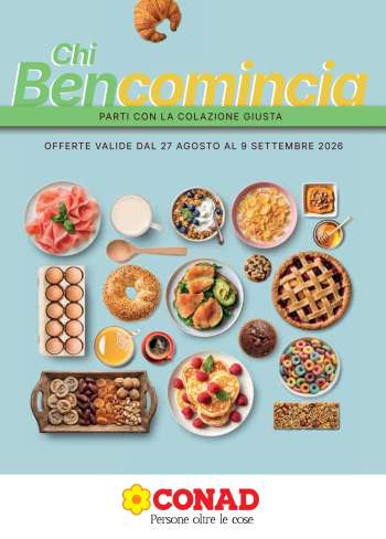 Volantino Conad - 27/8/2026 - 9/9/2026.