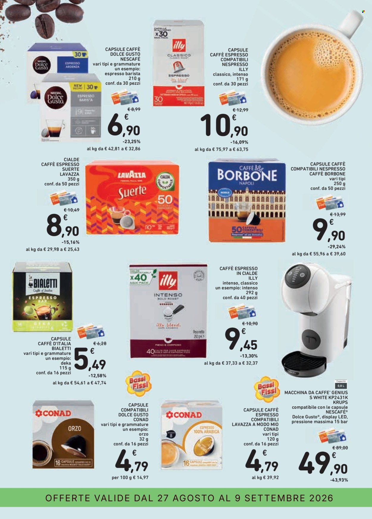 Leták Conad - 27.8.2026 - 9.9.2026. Strana 3