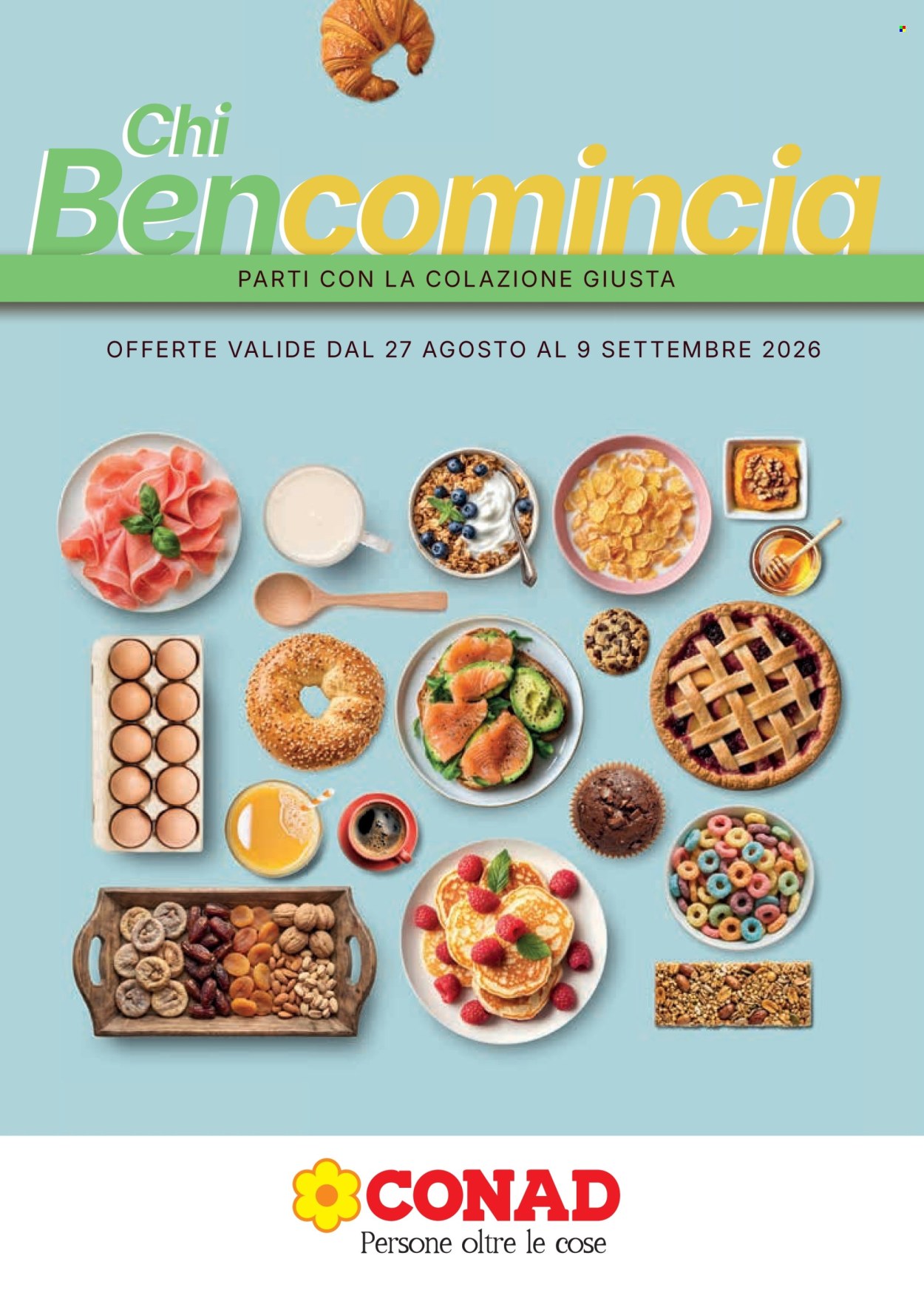 Volantino Conad - 27/8/2026 - 9/9/2026. Pagina 1