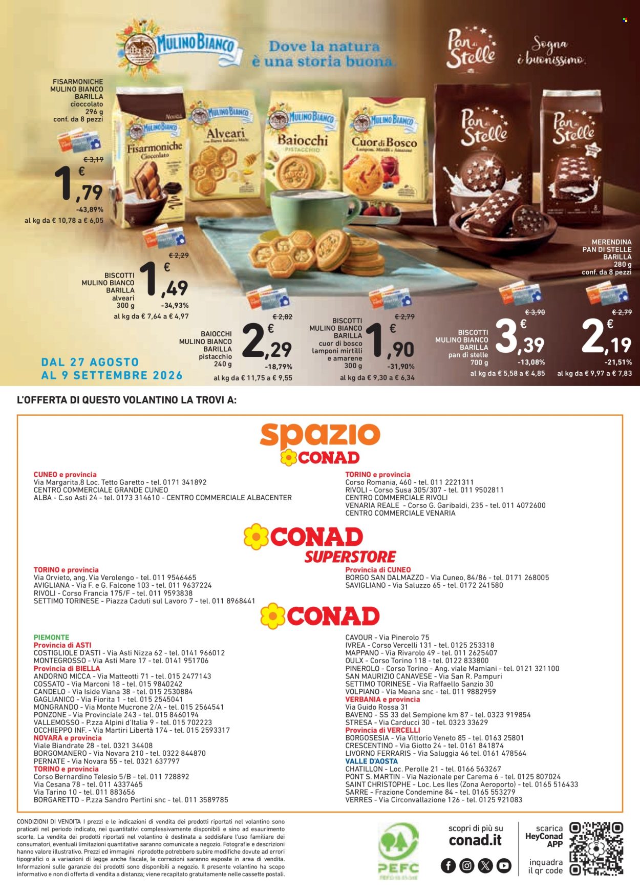 Leták Conad - 27.8.2026 - 9.9.2026. Strana 20
