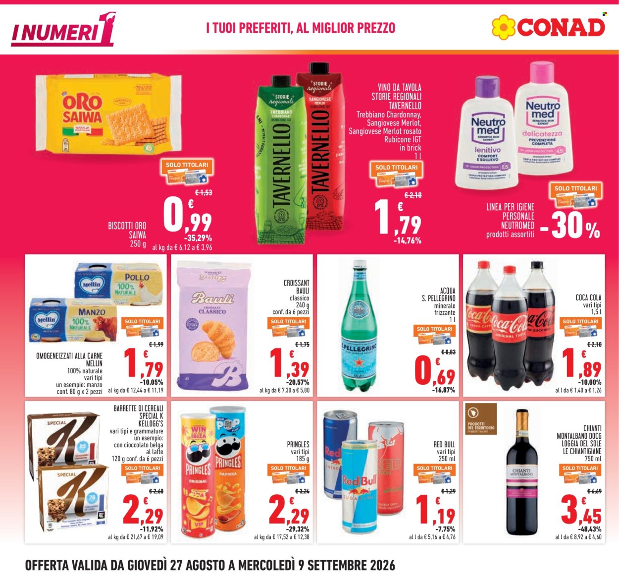 Volantino Conad - 27/8/2026 - 9/9/2026. Pagina 4