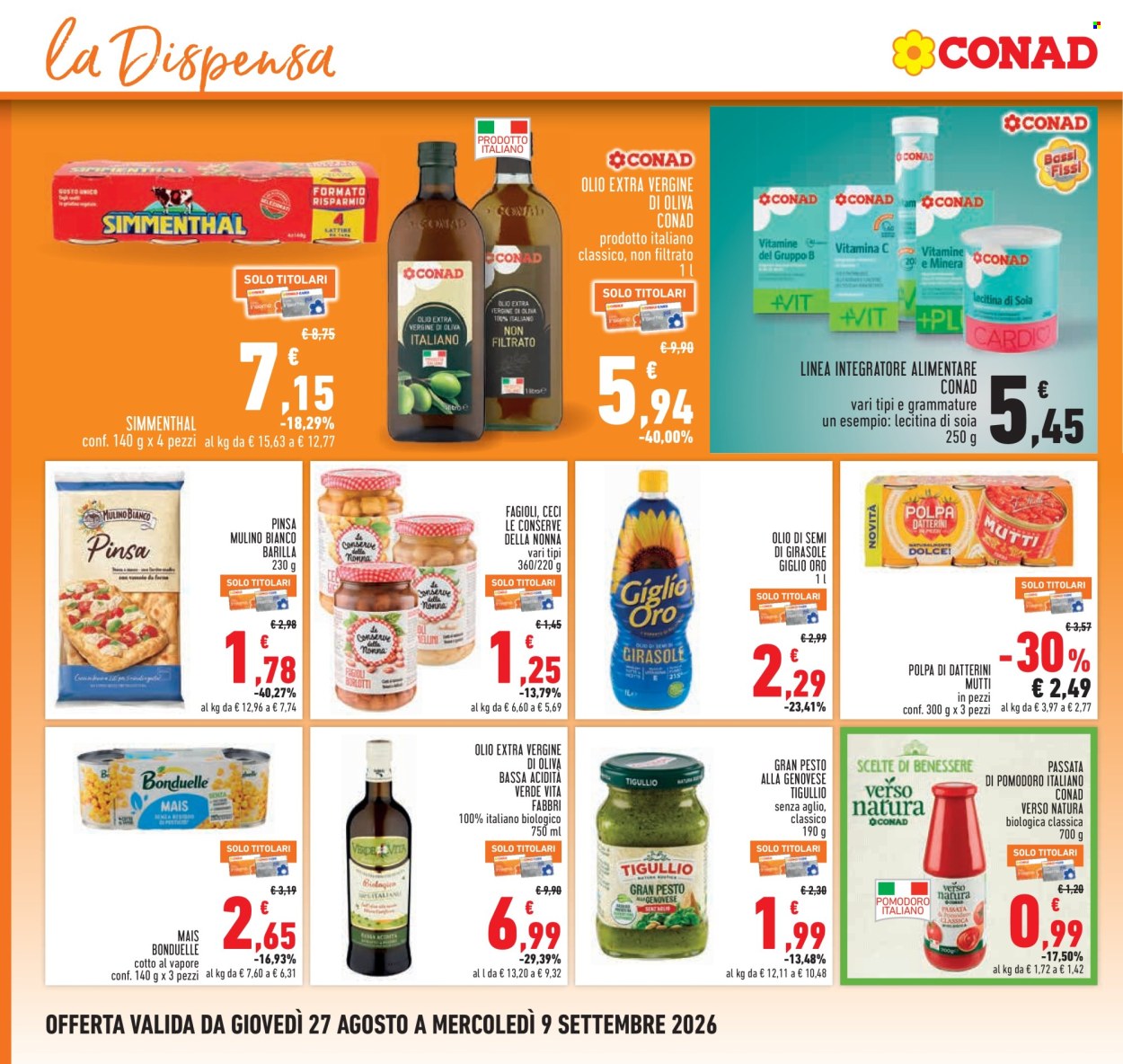Leták Conad - 27.8.2026 - 9.9.2026. Strana 16