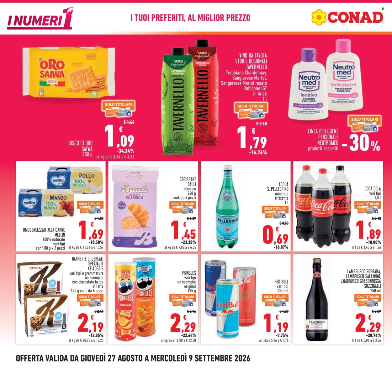 Leták Conad - 27.8.2026 - 9.9.2026. Strana 4