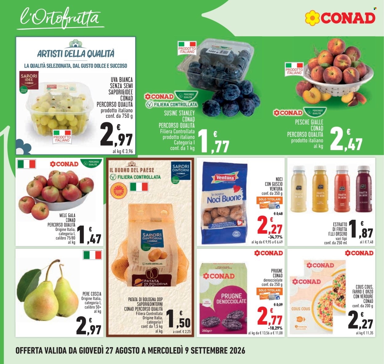 Leták Conad - 27.8.2026 - 9.9.2026. Strana 8