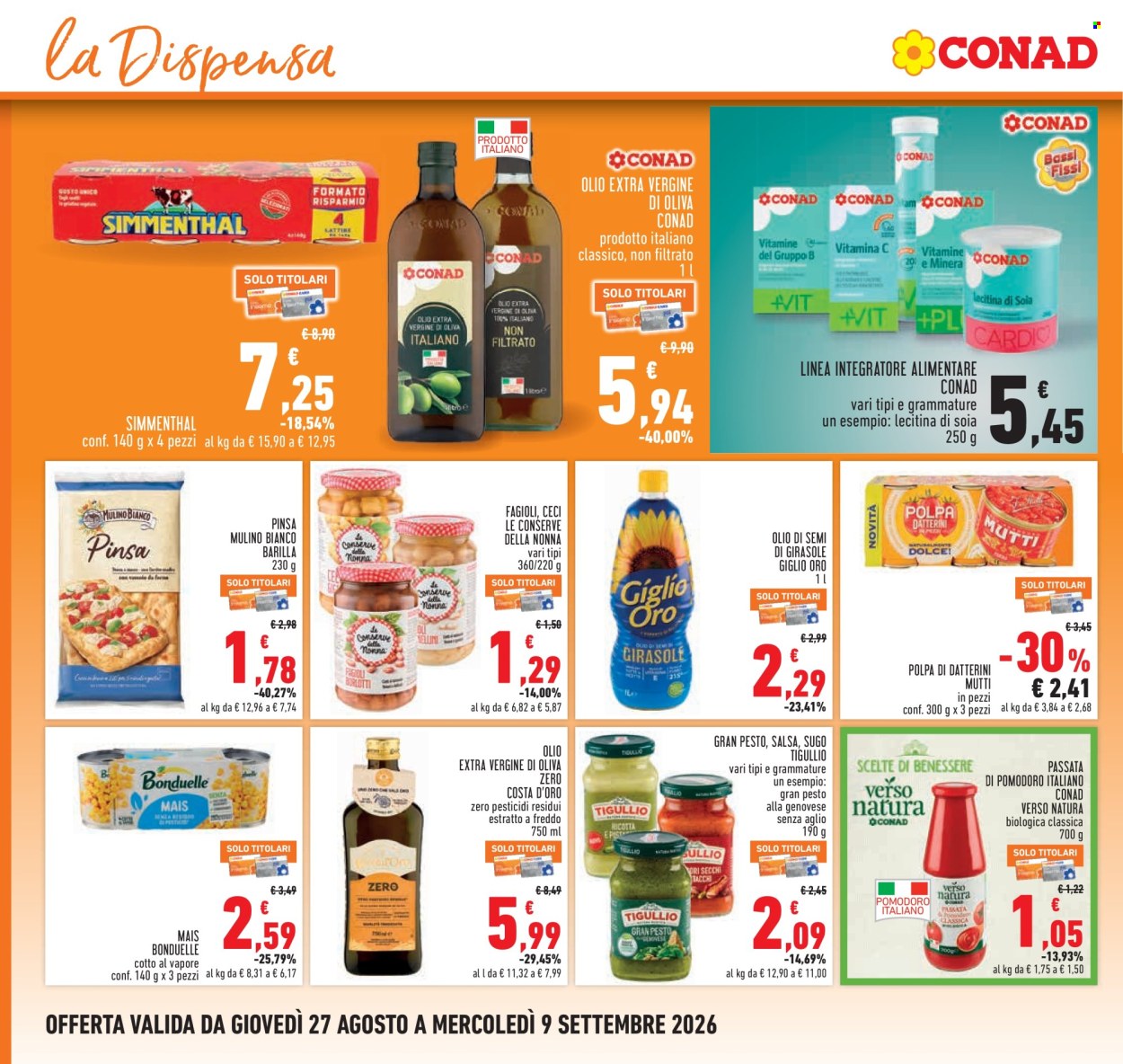 Leták Conad - 27.8.2026 - 9.9.2026. Strana 16