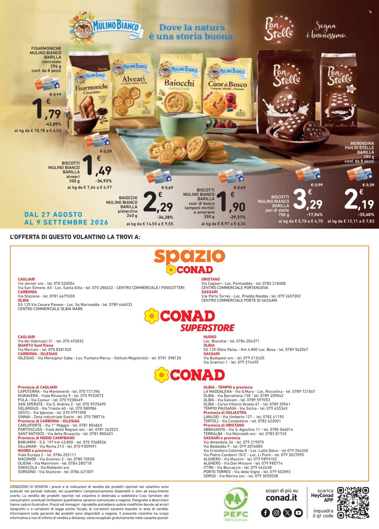 Leták Conad - 27.8.2026 - 9.9.2026. Strana 20