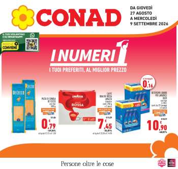 Volantino Conad - 27/8/2026 - 9/9/2026.