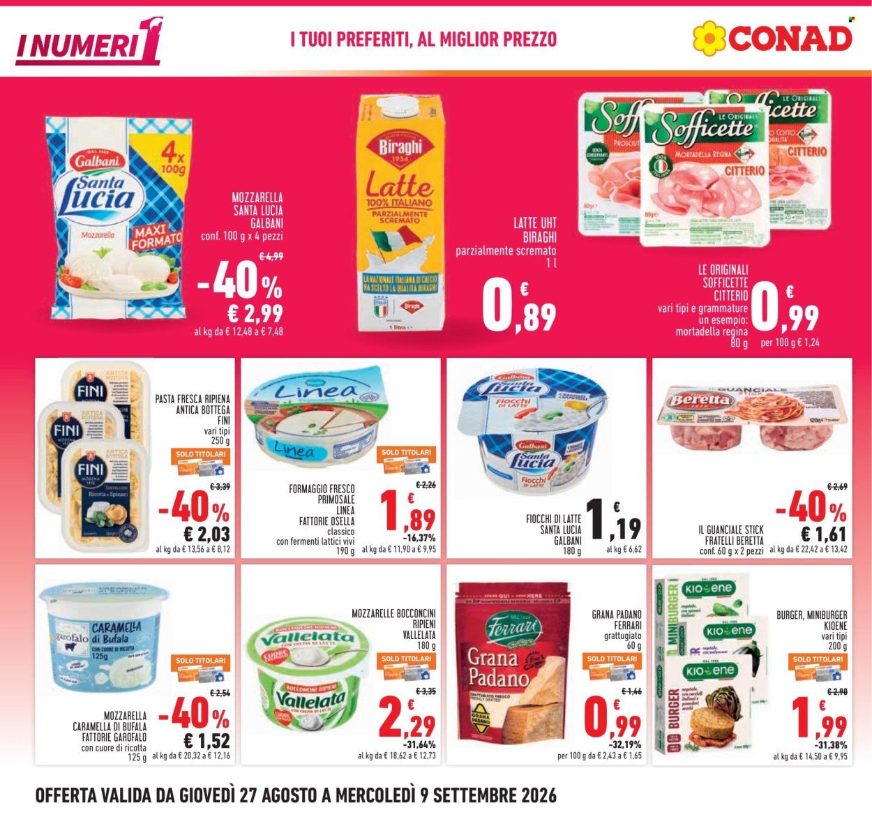 Volantino Conad - 27/8/2026 - 9/9/2026. Pagina 2