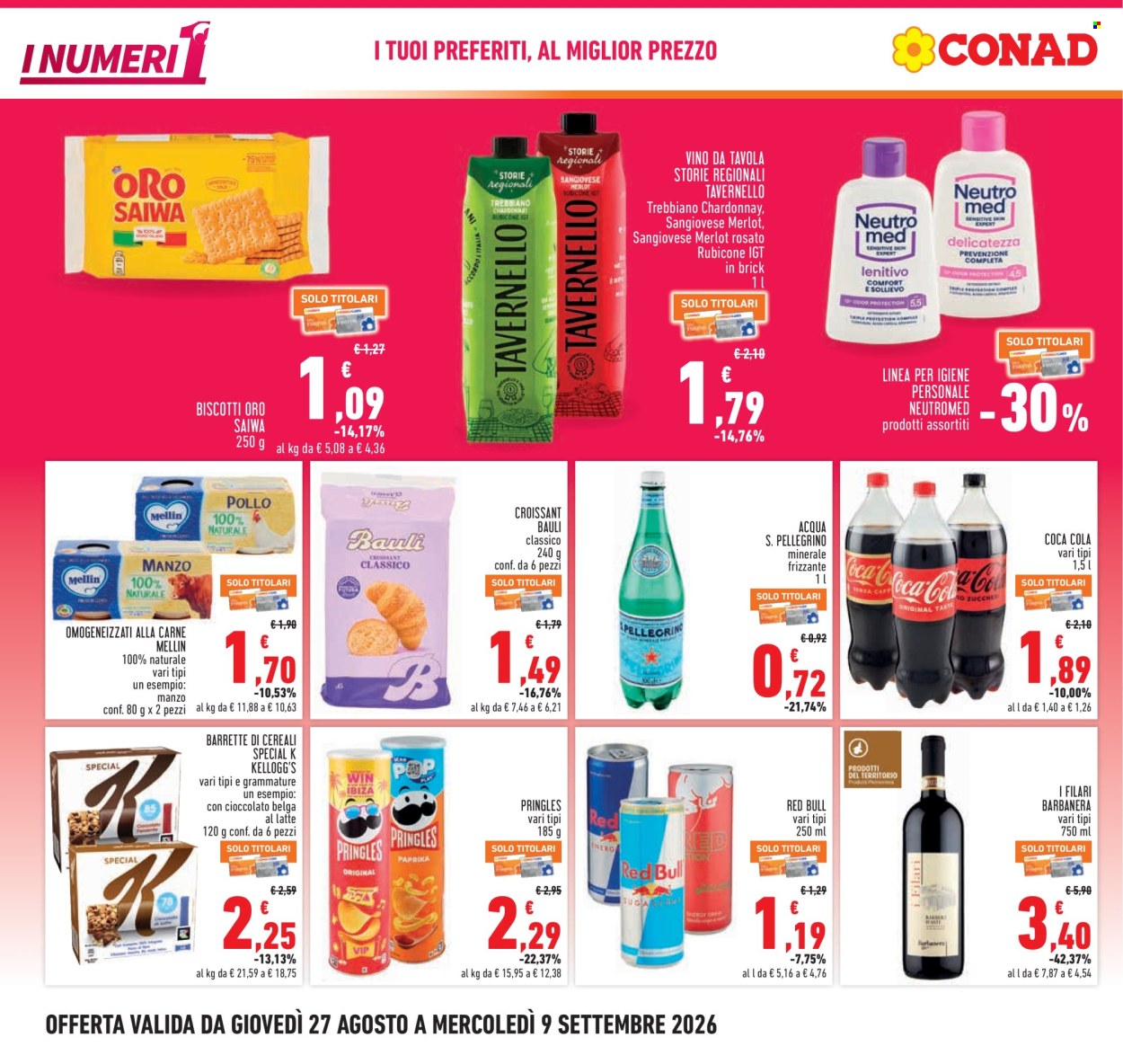 Leták Conad - 27.8.2026 - 9.9.2026. Strana 4