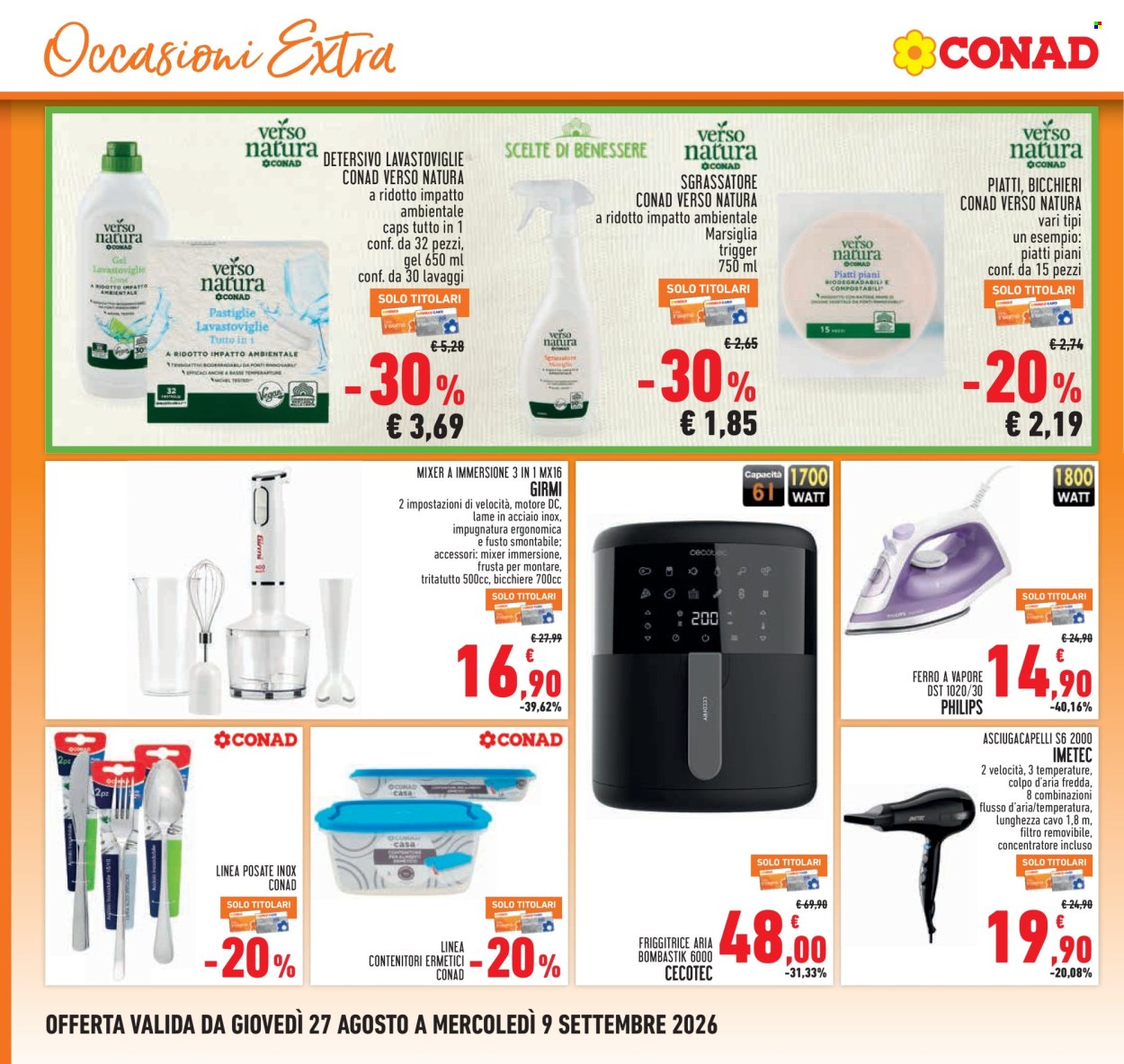 Leták Conad - 27.8.2026 - 9.9.2026. Strana 24