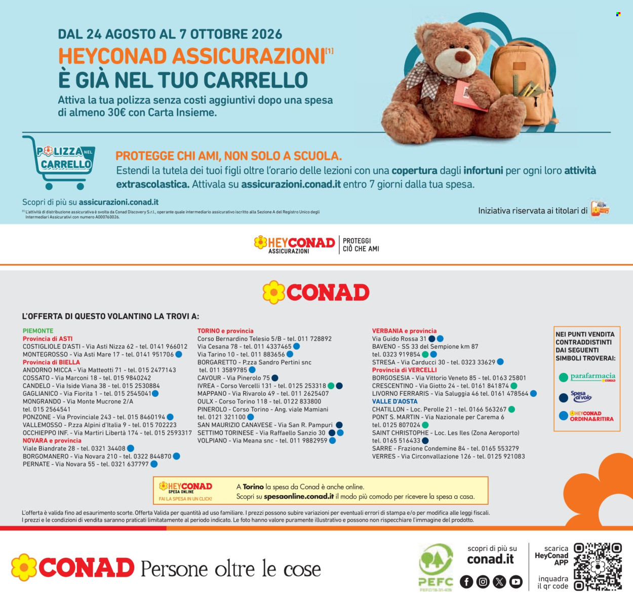 Volantino Conad - 27/8/2026 - 9/9/2026. Pagina 28