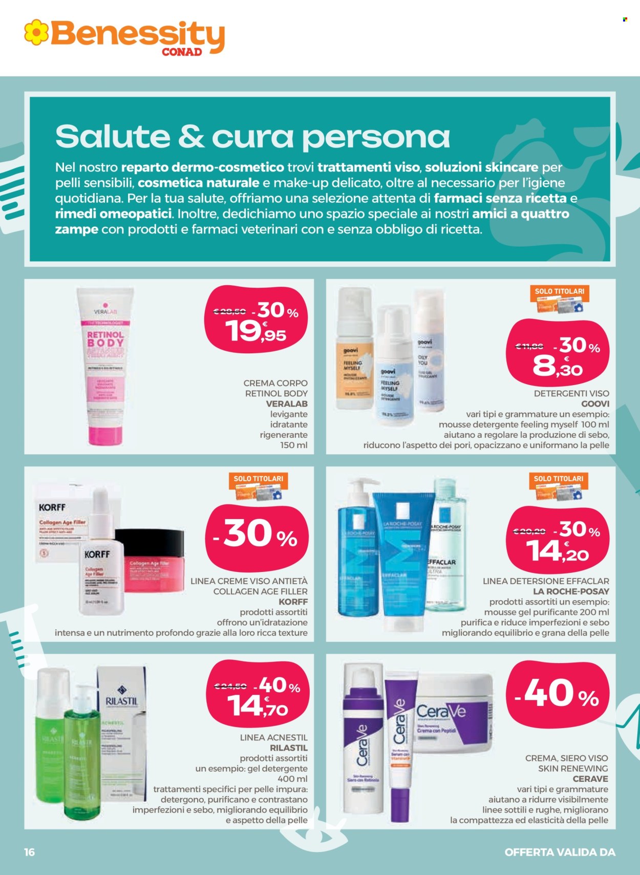 Leták Benessity Conad - 27.8.2026 - 9.9.2026. Strana 16