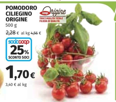 POMODORO CILIEGINO ORIGINE