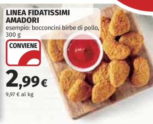 LINEA FIDATISSIMI AMADORI