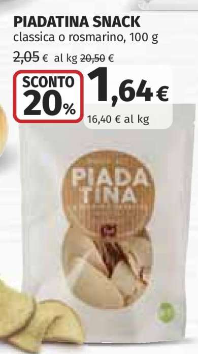 PIADATINA SNACK