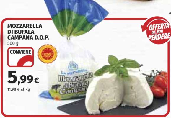 MOZZARELLA DI BUFALA CAMPANA D.O.P.