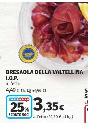 Bresaola della Valtellina I.G.P.