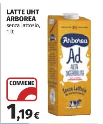LATTE UHT ARBOREA