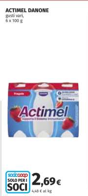 ACTIMEL DANONE