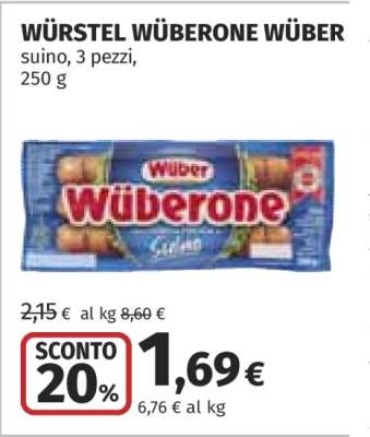 WÜRSTEL WÜBERONE WÜBER