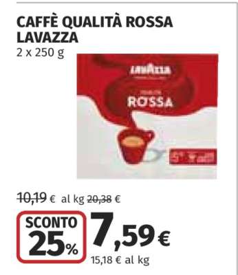 CAFFÈ QUALITÀ ROSSA LAVAZZA