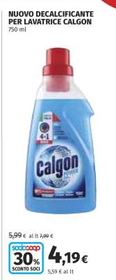 NUOVO DECALCIFICANTE PER LAVATRICE CALGON