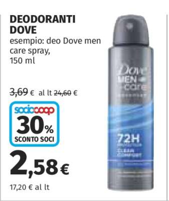 DEODORANTI DOVE