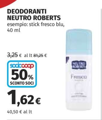 Deodoranti Neutro Roberts