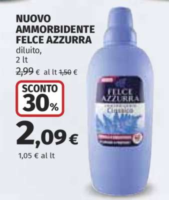NUOVO AMMORBIDENTE FELCE AZZURRA