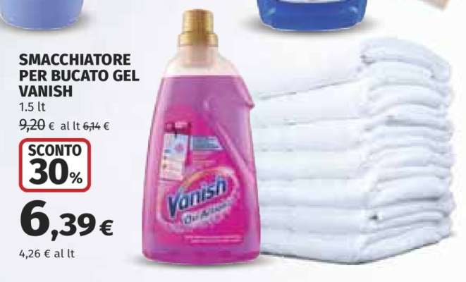 SMACCHIATORE PER BUCATO GEL VANISH