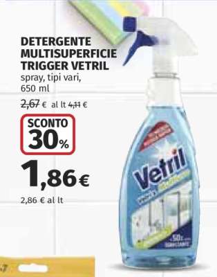 DETERGENTE MULTISUPERFICIE TRIGGER VETRIL