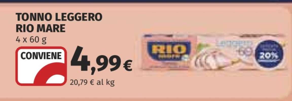 TONNO LEGGERO RIO MARE