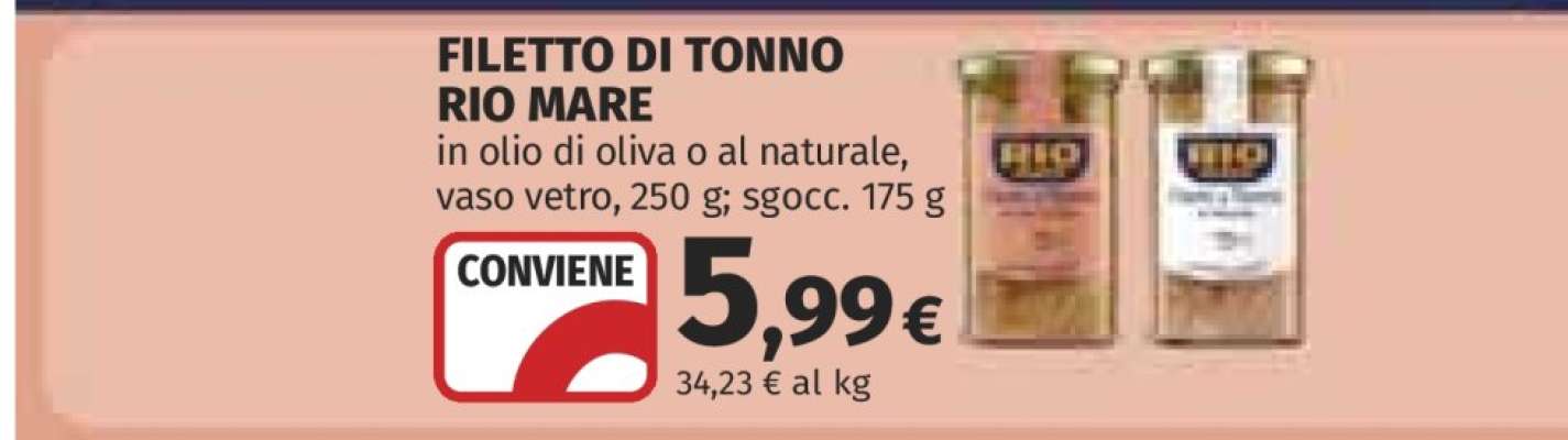 FILETTO DI TONNO RIO MARE