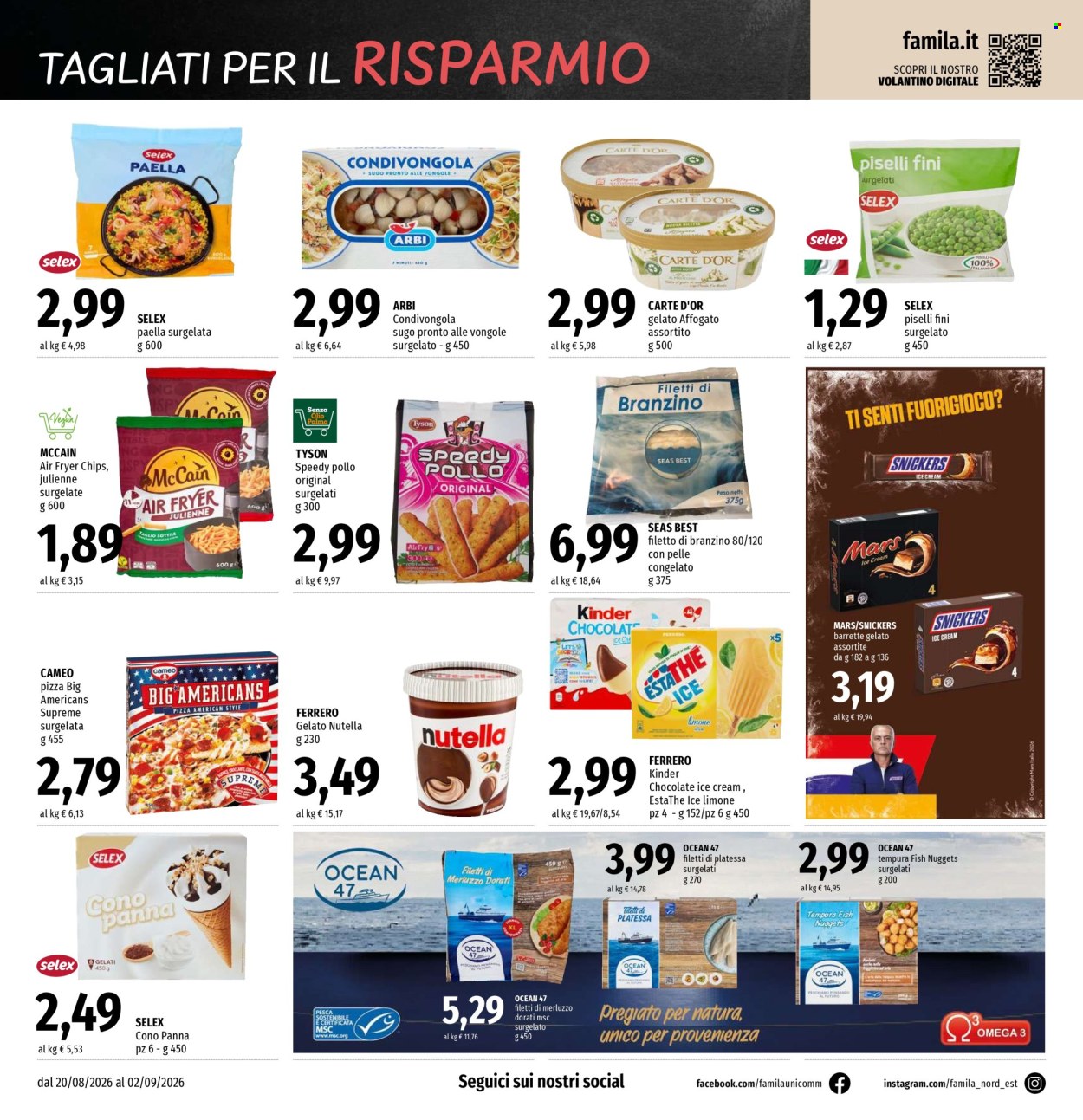 Leták Famila - 20.8.2026 - 2.9.2026. Strana 8