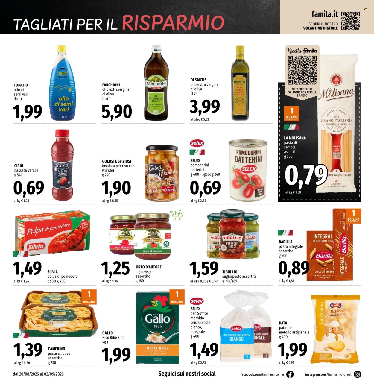 Volantino Famila - 20/8/2026 - 2/9/2026. Pagina 10