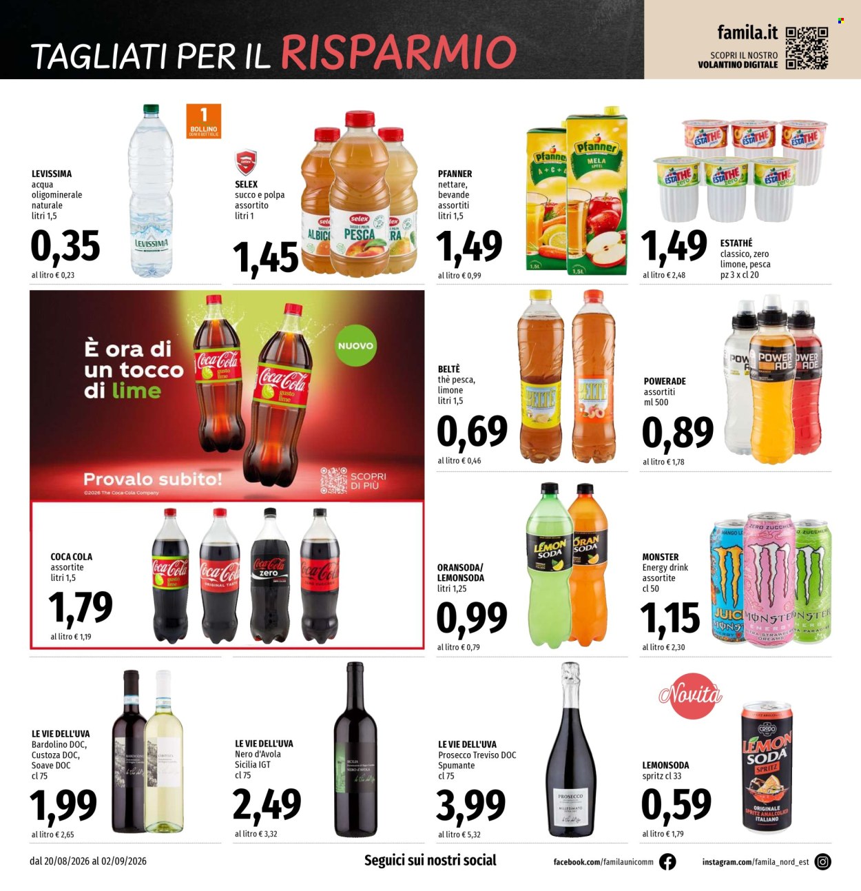 Volantino Famila - 20/8/2026 - 2/9/2026. Pagina 14