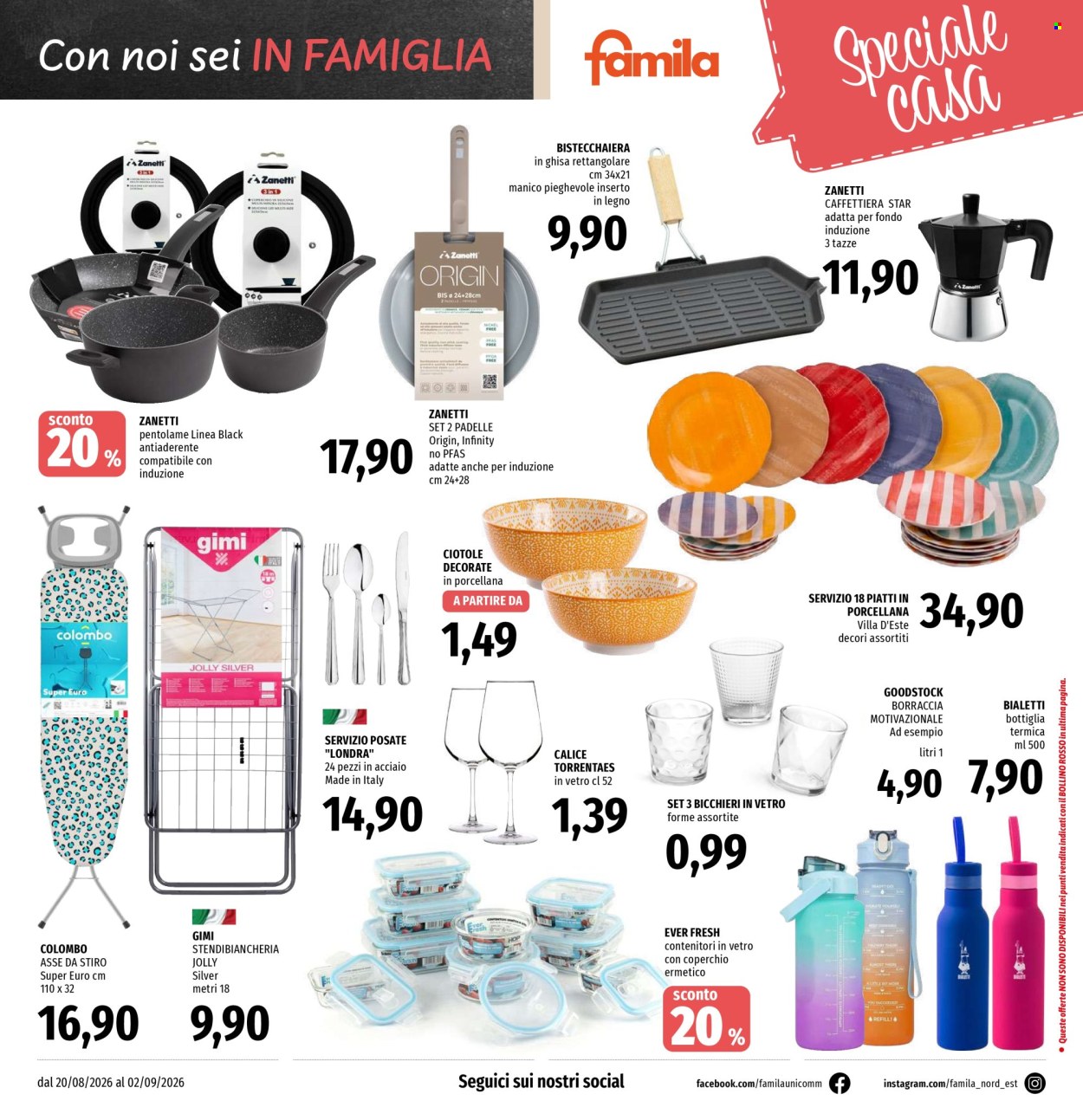 Volantino Famila - 20/8/2026 - 2/9/2026. Pagina 20