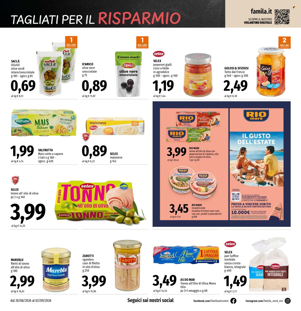 Leták Famila - 20.8.2026 - 2.9.2026. Strana 8