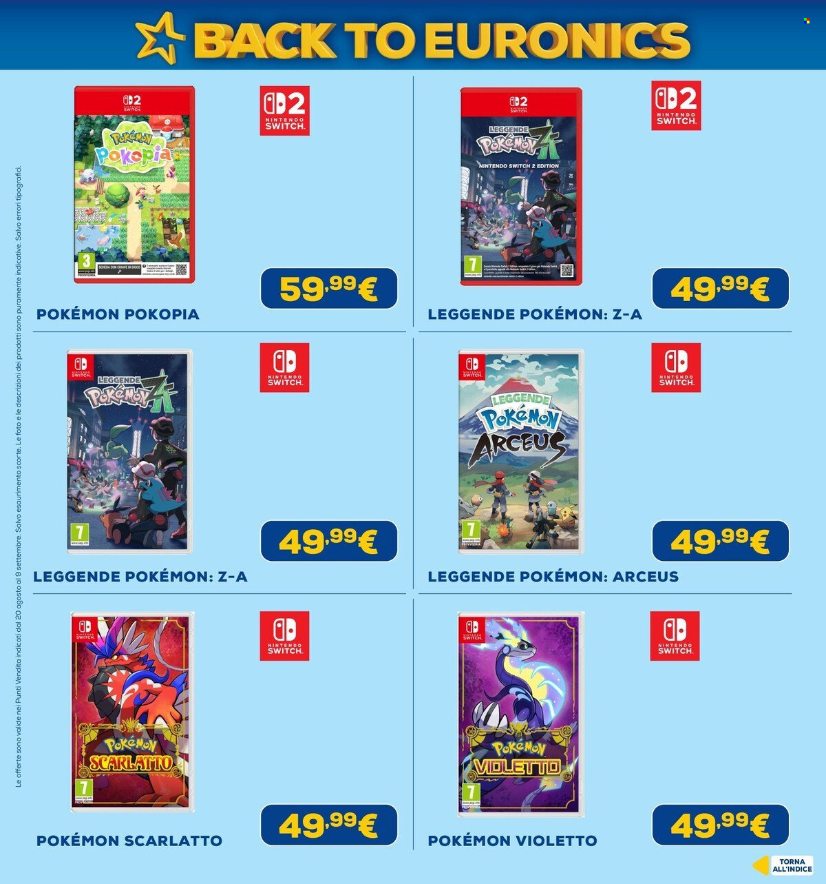 Volantino Euronics - 20/8/2026 - 9/9/2026. Pagina 16