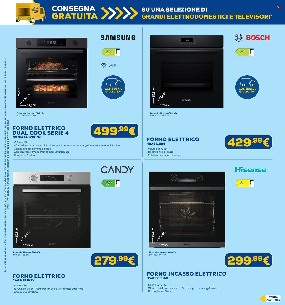 Volantino Euronics - 20/8/2026 - 9/9/2026. Pagina 29