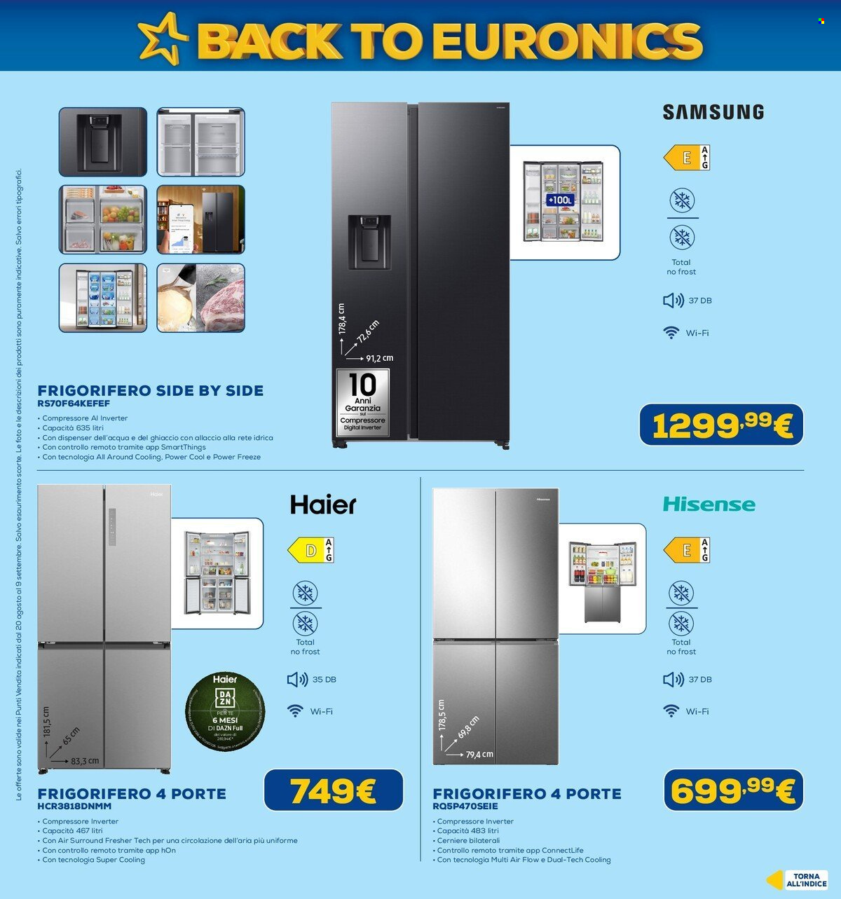 Leták Euronics - 20.8.2026 - 9.9.2026. Strana 36
