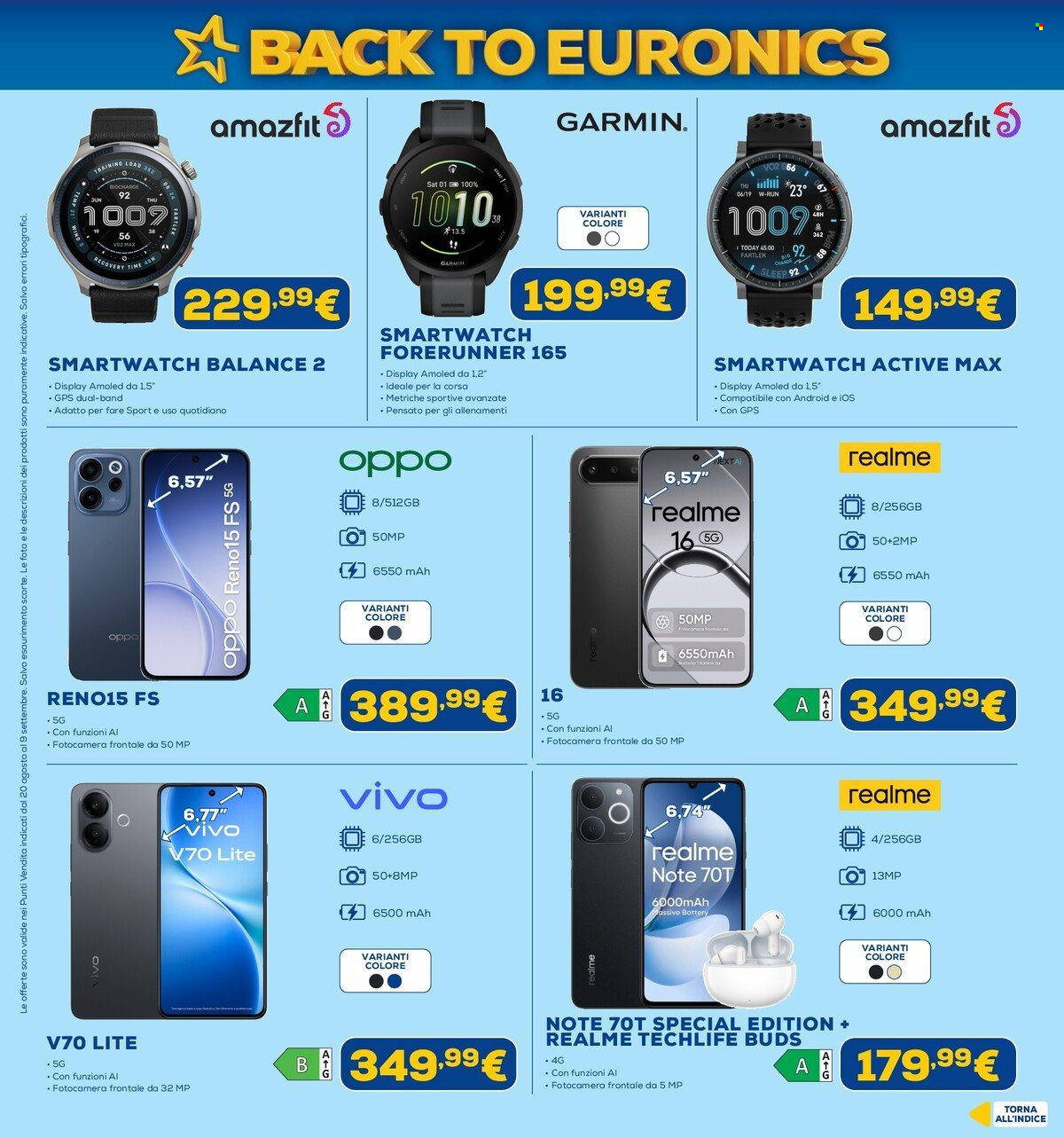 Leták Euronics - 20.8.2026 - 9.9.2026. Strana 38