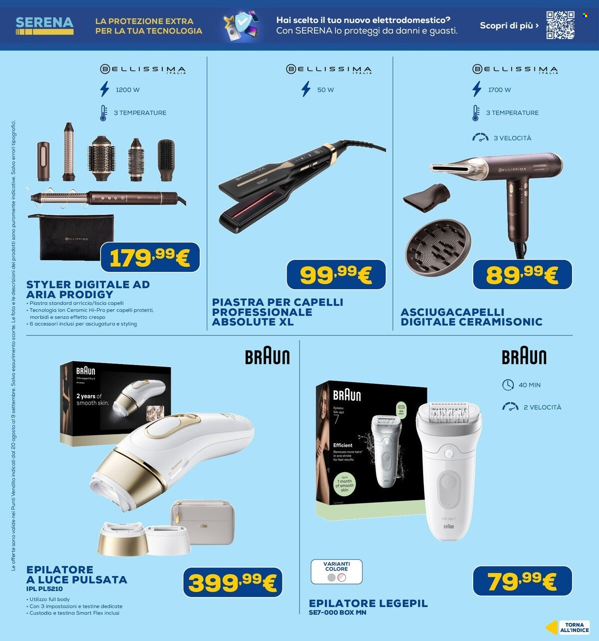 Volantino Euronics - 20/8/2026 - 9/9/2026. Pagina 53