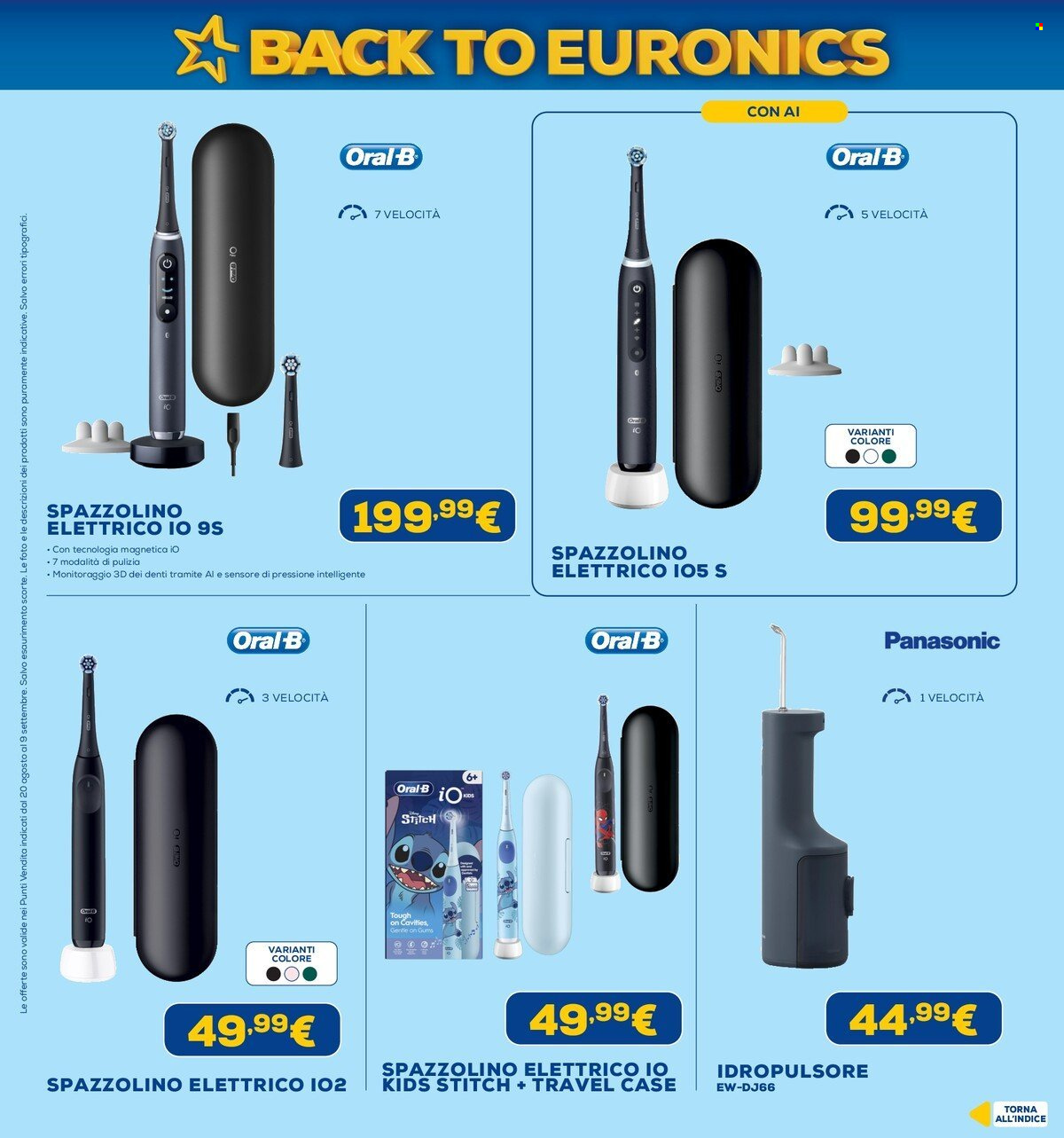 Volantino Euronics - 20/8/2026 - 9/9/2026. Pagina 56