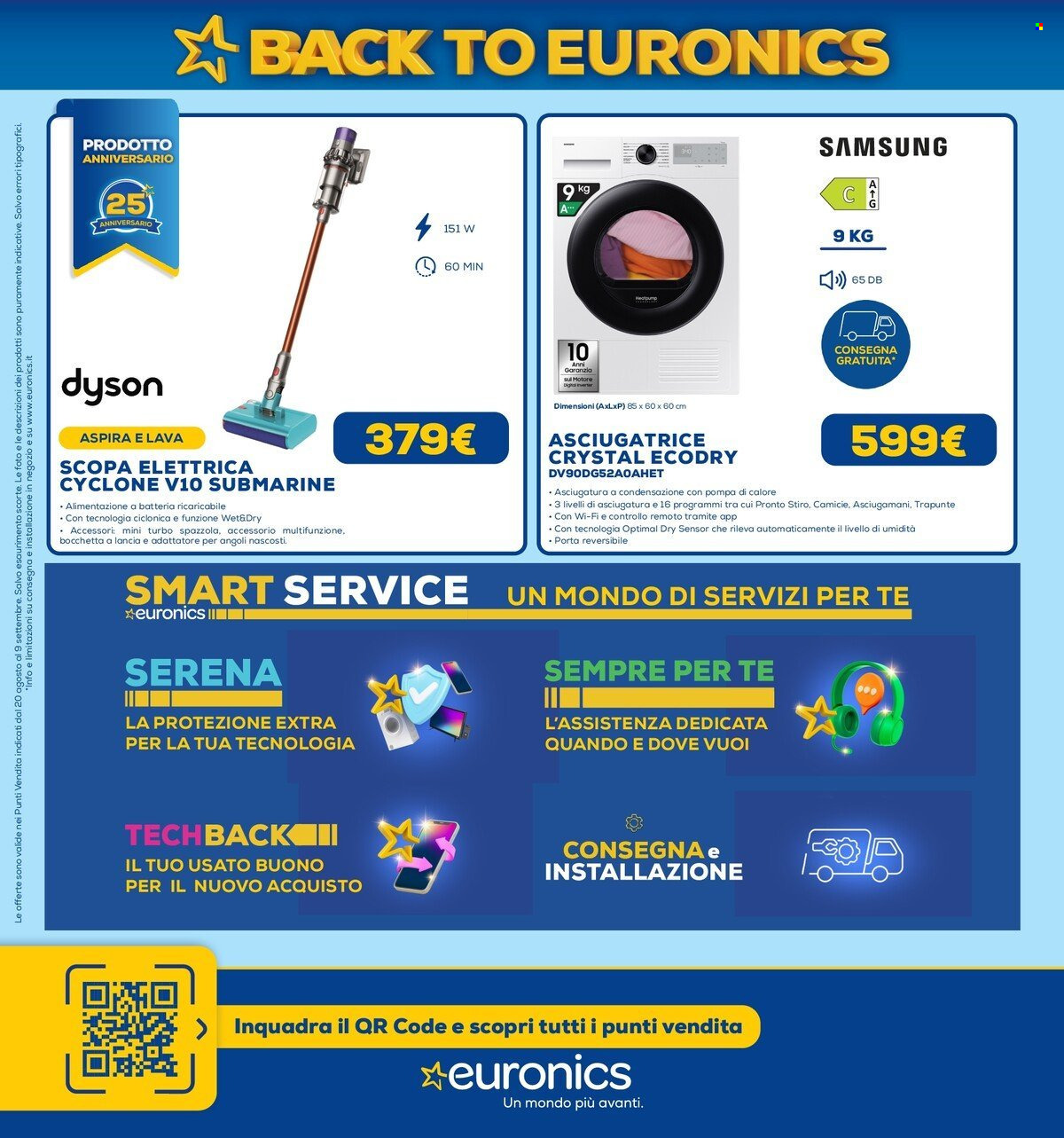 Volantino Euronics - 20/8/2026 - 9/9/2026. Pagina 57