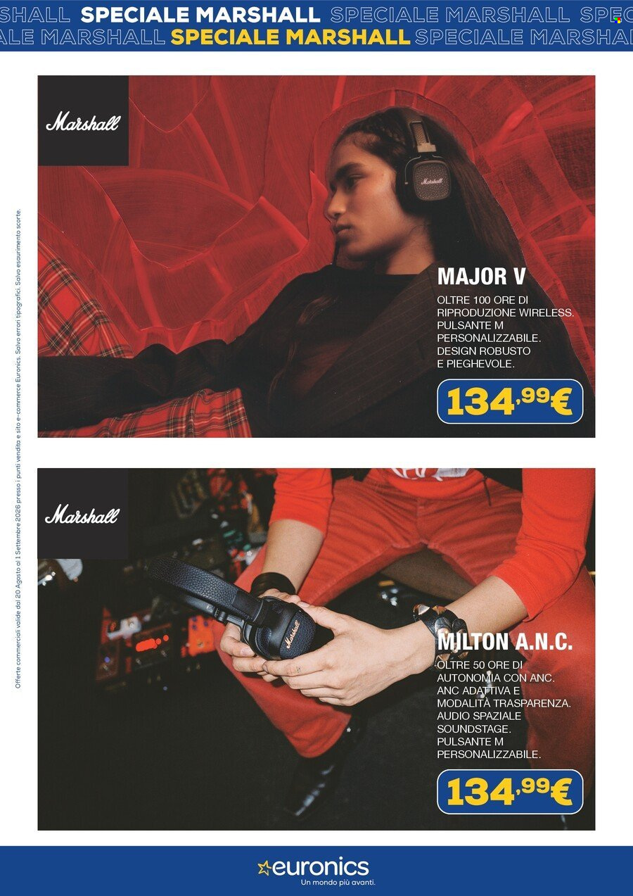 Volantino Euronics - 20/8/2026 - 1/9/2026. Pagina 4