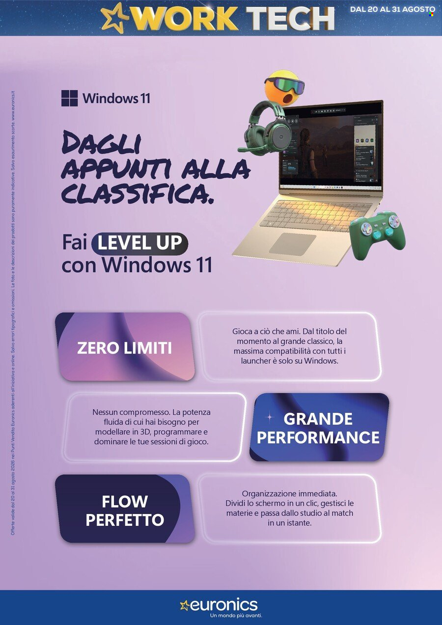 Volantino Euronics - 20/8/2026 - 31/8/2026. Pagina 3